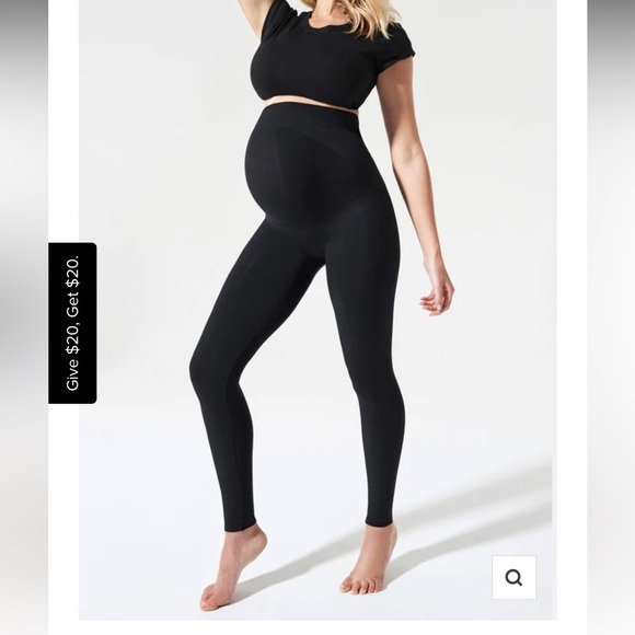 BLANQI EVERYDAY - Maternity Belly Support Leggings. Size Small - Picture 6 of 8